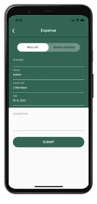 Mess Book android App screenshot 0